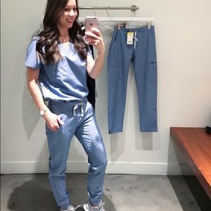 Fig jogger pants and top